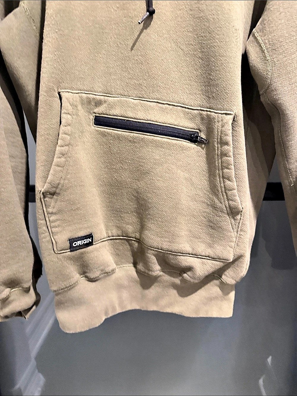Origin The Heavy Hoodie Pullover Green Large - Picture 5 of 10